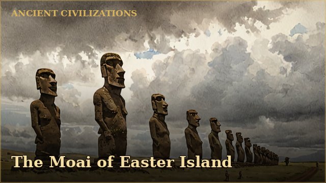 Ancient Civilizations: The Moai of Easter Island