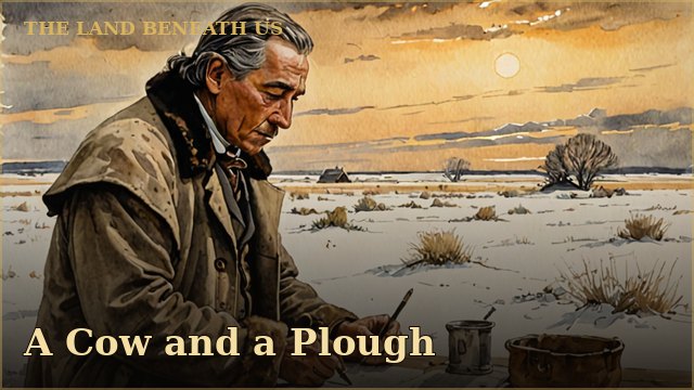 The Land Beneath Us: A Cow and a Plough