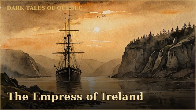 Dark Tales of Quebec: The Empress of Ireland