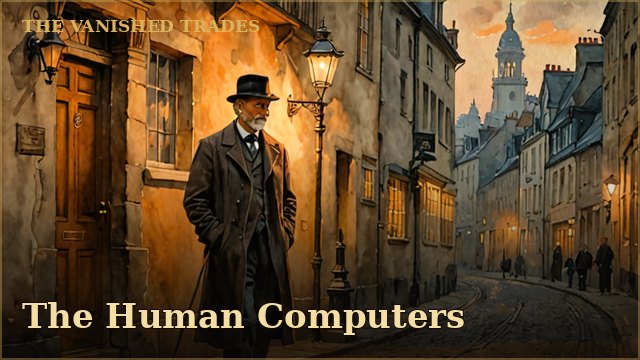 The Vanished Trades: The Human Computers