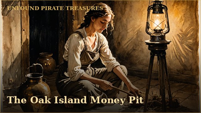 Unfound Pirate Treasures: The Oak Island Money Pit