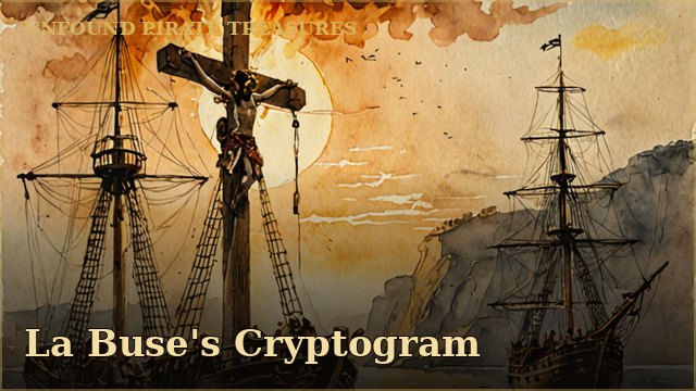 Unfound Pirate Treasures: La Buse's Cryptogram