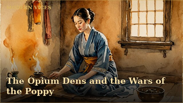Modern Vices: The Opium Dens and the Wars of the Poppy